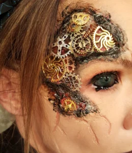 victorian steampunk makeup