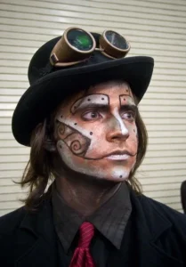 steampunk cosplay make up